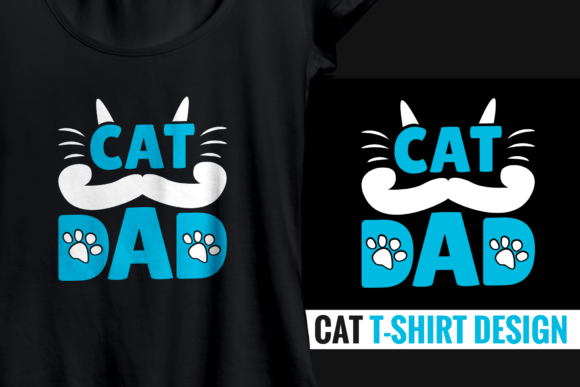 Cat Dad β Cat T-shirt Design SVG