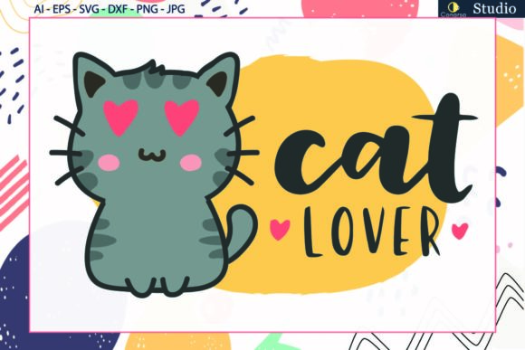 Cat Quotes Lover Watercolor Svg