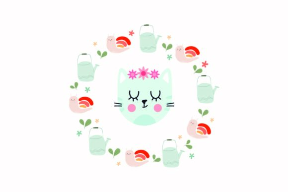 Christmas Cat for Door Decorations Svg