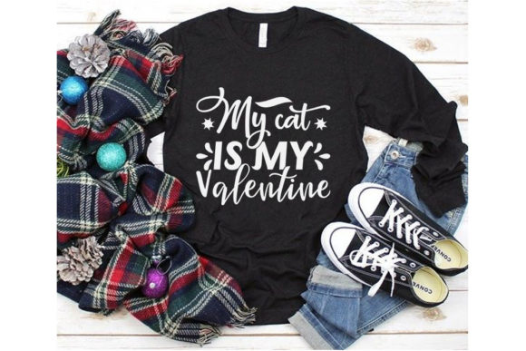 Valentine’s Day Svg Design, My Cat is My
